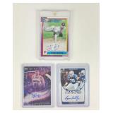 Sports Autograph Trading Card Lot