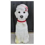 Holiday Dog Light-Up Blow Mold Decoration
