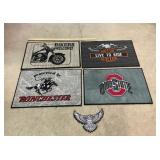 Motorcycle, Winchester, Ohio State Rugs, Eagle Pat