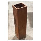 Tall clay pot