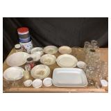 Homer Laughlin Jubilee, Ironstone Platter, Tupperw