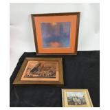 Framed Art: Edinburgh Castle, Neuschwanstein Castl