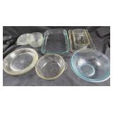 Pyrex Glass Baking And Serving Dishes