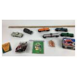 HO Train Cars, Die-Cast Cars, Lone Ranger Tin