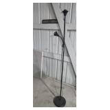 Floor Lamp - 2 Head - 1 Movable - Untested