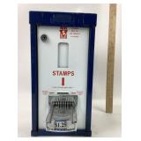 Shipman Stamp Vending Machine Blue White