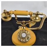 Teleconcepts Beige Rotary-Style Telephone