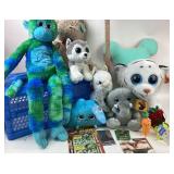 TY stuffed animals, Glow Bones Puzzle, plush