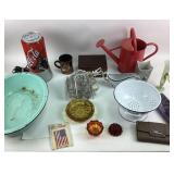 Coca-Cola Tin Lamp, Kitchenware, Glass Decor