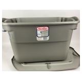 Sterilite Ultra 25 gal storage tote with lid
