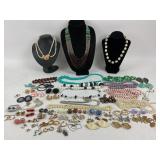 Costume Jewelry: Glass Pendant necklace, Avon