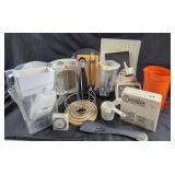 Corelle Bowls, Osterizer Blender, Cuisinart Knives