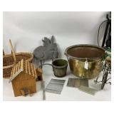 Old Cauldron, Galvanized cylinder, Frog Bicycle