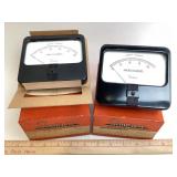 Simpson Analog Meters: Milliamperes, Microamperes