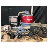 Panasonic Portable Television, Eureka Vacuum, Bell