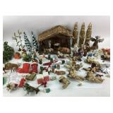 Nativity Scene, Cherub Ornaments, Christmas Decor