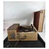 Silvertone High Fidelity Portable Record Player