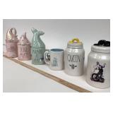 Rae Dunn Disney Porcelain: Ariel, Ursula, Princess