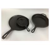 Cast Iron Skillets and Griddle