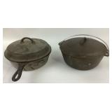 Lodge Cast Iron Skillet With Lid, Dutch Oven