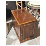 Side table with Magazine rack