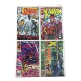 4 Comic Books: Marvel 1st Issue X-Men, X factor,