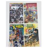 4 Comic Books: 1st Issue X-Men, 1st Issue Kiss