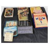 Parker Brothers Monopoly, Parcheesi, Canasta, Stat
