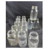 Ball, Mason Glass Canning Jars
