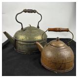 Metal Teapots With Wooden Handles