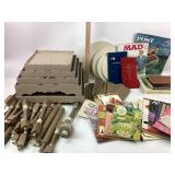 Cookbooks, Whitley County certificate, table parts