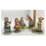 Goebel Girl Figurines, Norman Rockwellï¿½s The Patie