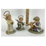 Goebel Figurines Angel BH 26/D BH 26/E Boy With Ca