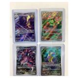 4 Pokemon Full Art Cards
