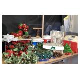 Hurricane Candle Holders, Igloo Coolers, Christmas