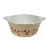 Pyrex Trailing Flowers Casserole Dish