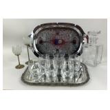 Villeroy & Boch Crystal Decanter, Glassware, Chrom