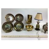 England Brass pictures, brass Pineapple Table Lamp
