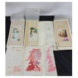 Yangchow Chinese Paper-Cuts With Scenic Designs