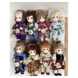 Precious Moments Garden Of Friends Dolls: January,