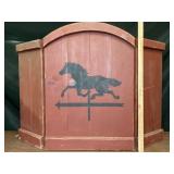 Wooden Horse Farmhouse Divider