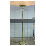 Brass floor lamp