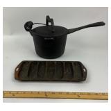 Cast Iron Cornbread Pan, Paula Deen Saucepan With