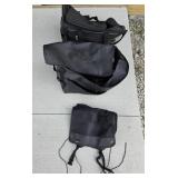 Motorcycle Saddlebags And Tail Bag