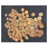 Lincoln Wheat And Memorial Pennies