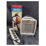 Kidde Fire Extinguisher, Holmes Heater, Power Stri