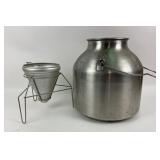 Stainless Steel Milk Dairy Can & Aluminum