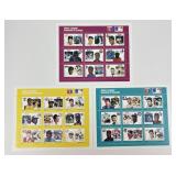 MLB Baseball Stamps Collection NOS 3 Sheets
