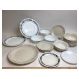 Corelle Dishes: Calico Rose, Old Town Blue, Coloni