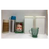 Tupperware, Aladdin & Thermos Botttles, Santa Cand